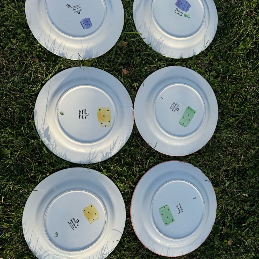 Holdenby set of 6 dinner plates mad hatter’s tea party - Picture 3 of 5